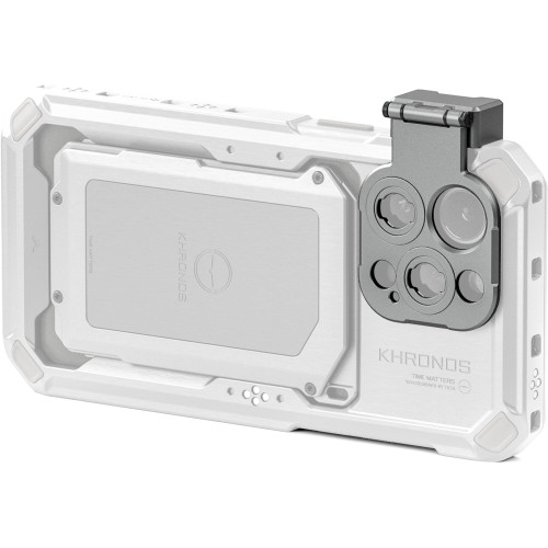 Кріплення для об'єктиву Tilta Khronos M-Series Lens Mount for iPhone 15 Pro and Pro Max (Titanium White) (TK-IP-MLA-TW) | Tilta
