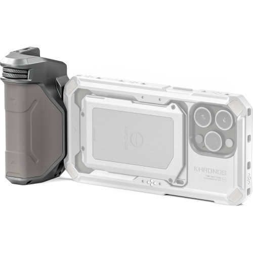 Фокусувальна рукоятка Tilta Khronos Focus PD Handle for iPhone 15 Pro and Pro Max (Titanium White) (TK-IP-PH-TW) | Tilta