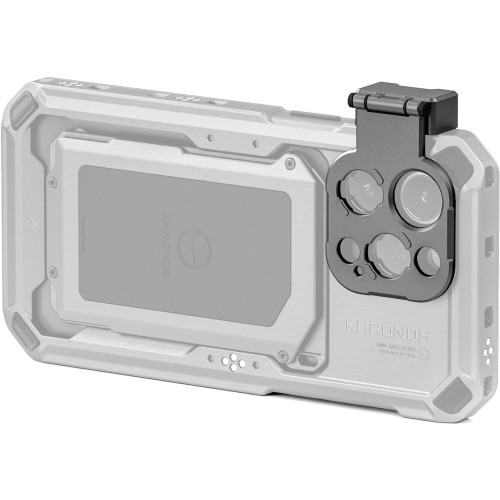 Кріплення для об'єктиву Tilta Khronos T-Series Lens Mount for iPhone 15 Pro and Pro Max (Space Gray)(TK-IP-TLA-SG) | Tilta