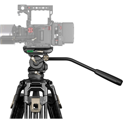 Штатив (комплект) Tilta 75mm Cine Fluid Head with 2-Stage One-Touch Carbon Fiber Tripod System (8 Kg Load, Space Gray) (TT-CT08A-75-SG) | Tilta