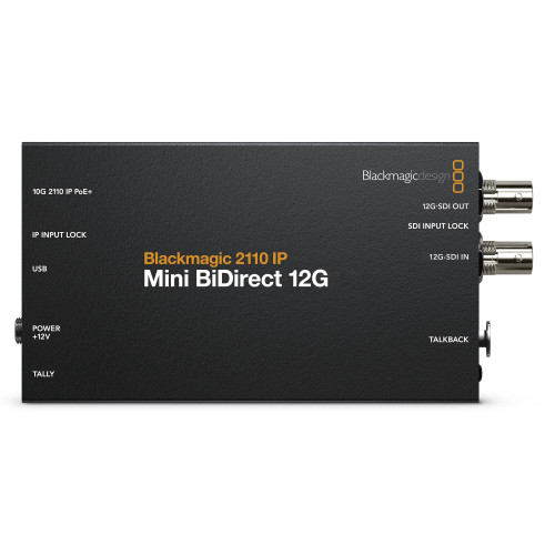 Конвертер Blackmagic 2110 IP Mini BiDirect 12G (CONVNVIPF/IP/12G) | от бренда Blackmagic