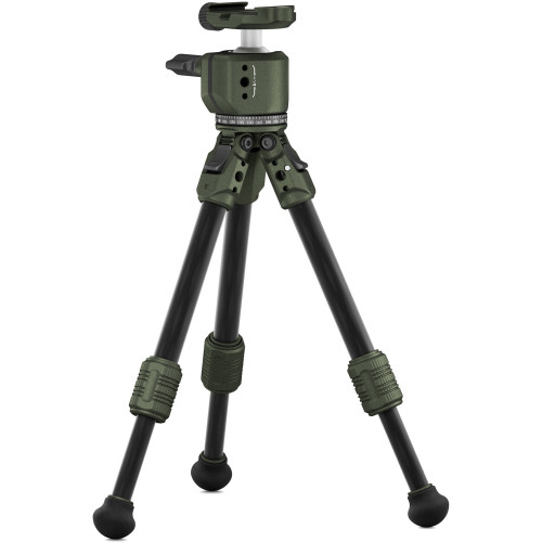 Штатив (комплект) Tilta Tabletop Ball Head with 1-Stage Carbon Fiber Tripod Legs (3KG) - Forest Green (TT-BT03-FB-FG) | Tilta