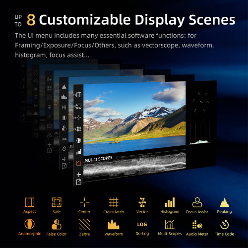 Відеомонітор OSEE 15.4' Ultra-Bright HDR Field Production Monitor (V-Mount) (Megamon 15 KIT) | від бренду OSEE