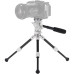 Штатив (комплект) Tilta Tabletop Video Fluid Head with 1-Stage Carbon Fiber Legs (3KG) - Snow White (TT-VT03-FB-SW) | Tilta