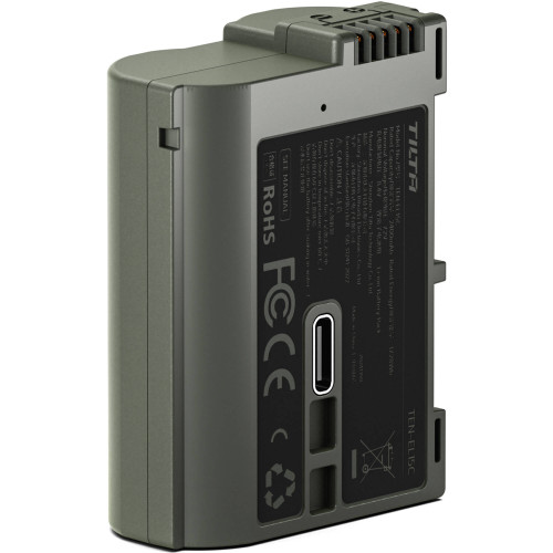 Аккумулятор Tilta EN-EL15C Battery with USB-C Input (2400mAh) for Nikon Cameras – Green (TEN-EL15C-GN) | Tilta