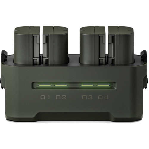 Зарядна станція з батареями Tilta LP-E6P Kit with 4 Batteries and Charging Station (TBC-E6P-B-GN) | Tilta
