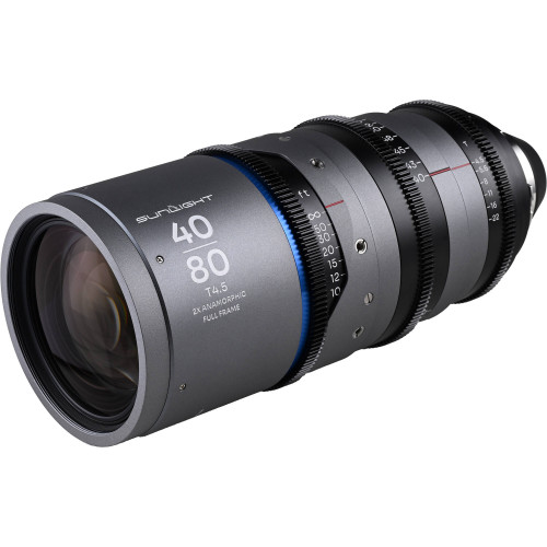 Об'єктив Venus Optics Laowa Sunlight 40-80mm T4.5 2x FF Anamorphic Zoom (ARRI PL, Blue) (VE4080PLB) | LAOWA