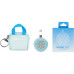 Портативная светодиодная панель Nanlite cookie USB-C Mini Round LED (Cyan Blue) (COOKIE-CB) | Nanlite
