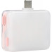 Портативная светодиодная панель Nanlite cookie USB-C Mini Square LED (Coral Pink) (COOKIE-S-CP) | Nanlite