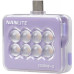 Портативная светодиодная панель Nanlite cookie USB-C Mini Square LED (Lavender) (COOKIE-S-LD) | Nanlite