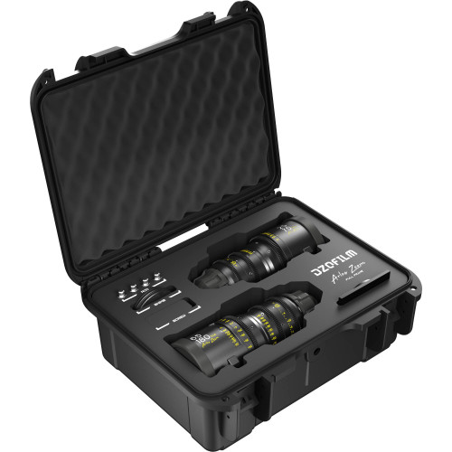Комплект об'єктивів DZOFilm Arles Zoom T2.6 FF Cine 2-Lens Bundle (ARRI PL) (DZO-AZ25180M) | від бренду DZOFilm