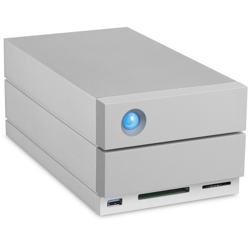 Зовнішній накопичувач - док станція LaCie 8TB 2big Dock 2-Bay RAID Array Thunderbolt 3 (STGB8000400) | від бренду LaCie