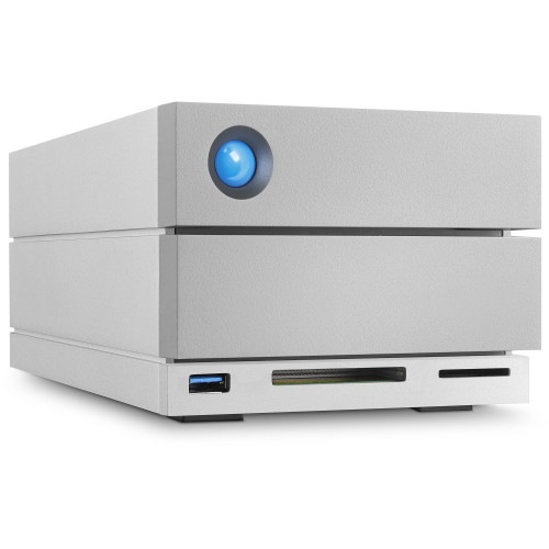 Зовнішній накопичувач - док станція LaCie 8TB 2big Dock 2-Bay RAID Array Thunderbolt 3 (STGB8000400) | від бренду LaCie