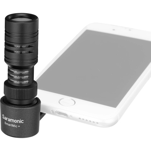 Мікрофон Saramonic SmartMic+ Compact Directional Microphone with 3.5mm TRRS Plug for Mobile Devices (SmartMic+) | Saramonic