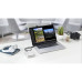 Портативний зовнішній накопичувач LaCie 4TB USB 3.1 Type-C Mobile Drive (Moon Silver) (STHG5000400) | від бренду LaCie