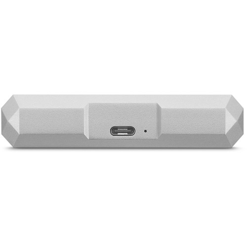 Портативний зовнішній накопичувач LaCie 4TB USB 3.1 Type-C Mobile Drive (Moon Silver) (STHG5000400) | від бренду LaCie