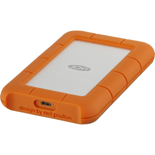 Портативний зовнішній накопичувач LaCie 2TB USB 3.1 Gen 1 Type-C Rugged Secure Portable Hard Drive (STFR2000403) | від бренду LaCie