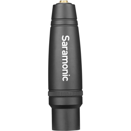 Перехідник Saramonic C-XLR+ 3.5mm TRS Female to XLR Male Adapter with Phantom Power Converter (C-XLR+) | Saramonic