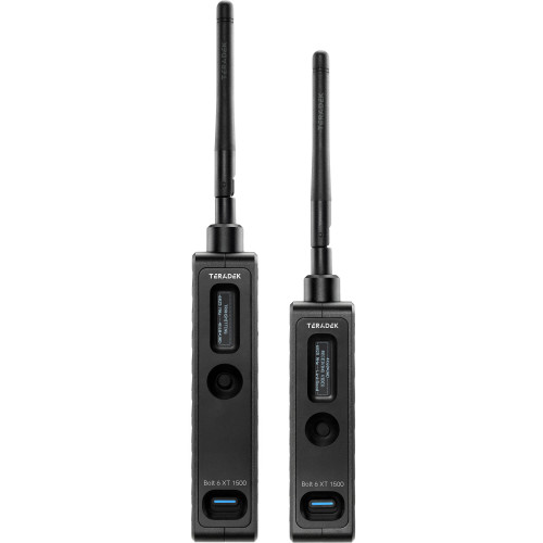 Радіосистема Teradek Bolt 6 XT 1500 12G-SDI/HDMI Wireless RX/TX Deluxe Kit (V-Mount) (10-2310-V) | Teradek