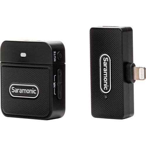 Компактна радіосистема Saramonic Blink 100 B3 Compact Digital Wireless Clip-On Microphone System with Lightning Connector (2.4 GHz) (Blink100 B3) | Saramonic