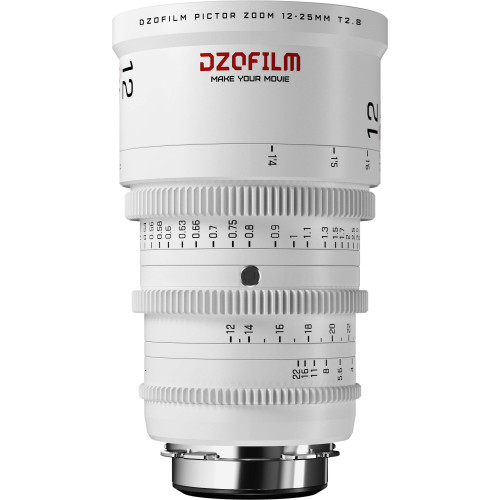 Об'єктив DZOFilm Pictor 12-25mm T2.8 Super35 Parfocal Zoom Lens (PL/EF, White) (DZO-7220004W) | DZOFilm