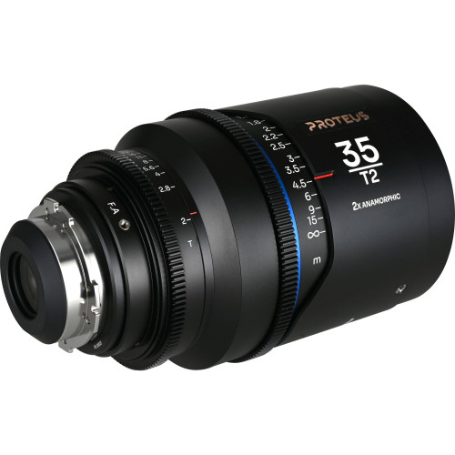 Комплект анаморфних об'єктивів Laowa Proteus 2X Anamorphic 2-Lens Bundle (35mm, 60mm) - Blue (Meters) - PL/EF (VE3560PLEFBM) | LAOWA