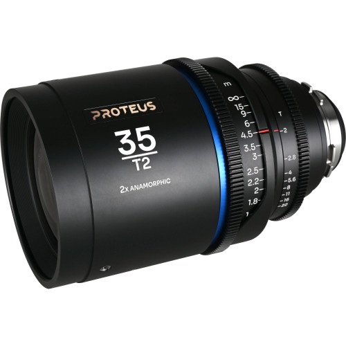 Комплект анаморфних об'єктивів Laowa Proteus 2X Anamorphic 2-Lens Bundle (35mm, 60mm) - Blue (Meters) - PL/EF (VE3560PLEFBM) | LAOWA