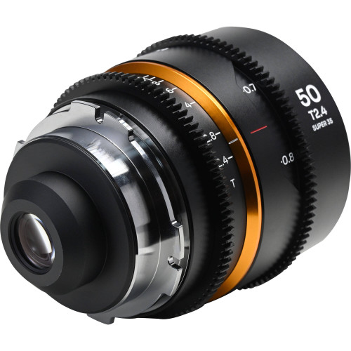 Анаморфний об'єктив Venus Optics Laowa Nanomorph 50mm T2.4 1.5x S35 Anamorphic Lens (ARRI PL & Canon EF, Amber Flare) (VE5024PLEFA) | LAOWA