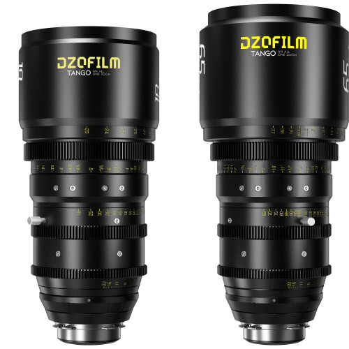 Комплект об'єктивів DZOFilm Tango 18-90mm T2.9 & 65-280mm T2.9-4 S35 Zoom Lens Bundle (ARRI PL & Canon EF) (DZO-T189029M/DZO-T6528029M) | DZOFilm