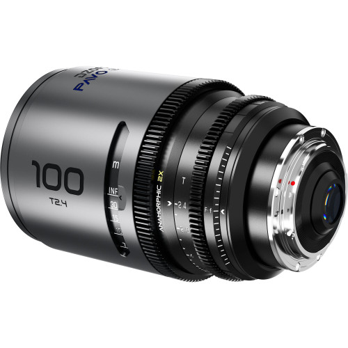 Об'єктив DZOFilm PAVO 100mm T2.4 2x Anamorphic Prime Lens (Blue Coating, PL/EF Mount) (DZO-PA10021PLMB) | DZOFilm