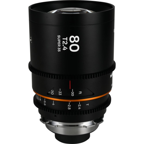 Анаморфний об'єктив Venus Optics Laowa Nanomorph 80mm T2.4 1.5x S35 Anamorphic Lens (Nikon Z, Amber Flare) (VE8024NZA) | LAOWA