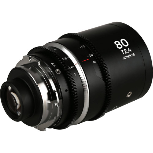 Анаморфний об'єктив Venus Optics Laowa Nanomorph 80mm T2.4 1.5x S35 Anamorphic Lens (ARRI PL & Canon EF, Silver Flare)(VE8024PLEFS) | LAOWA