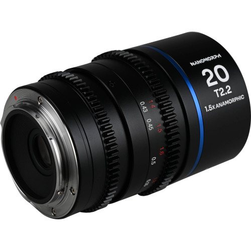 Анаморфный объектив Venus Optics Laowa Nanomorph 20mm T2.2 1.5x MFT Anamorphic Lens (Micro Four Thirds, Blue Flare)(VE2022MFTB) | LAOWA
