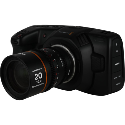 Анаморфный объектив Venus Optics Laowa Nanomorph 20mm T2.2 1.5x MFT Anamorphic Lens (Micro Four Thirds, Amber Flare)(VE2022MFTA) | LAOWA