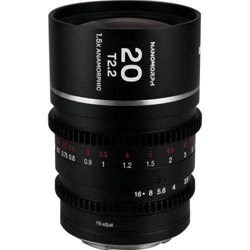 Анаморфный объектив Venus Optics Laowa Nanomorph 20mm T2.2 1.5x MFT Anamorphic Lens (Micro Four Thirds, Silver Flare)(VE2022MFTS) | LAOWA