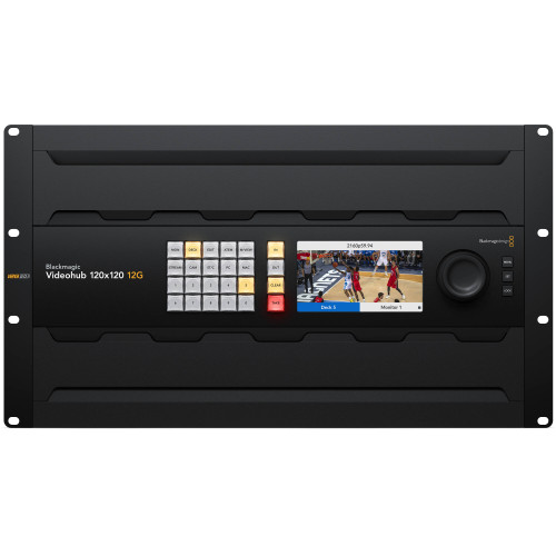 Коммутатор Blackmagic Videohub 120x120 12G (VHUBSMAS12G120120) | от бренда Blackmagic