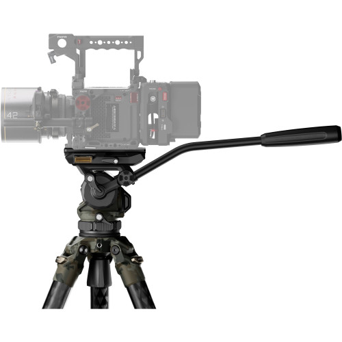 Штатив (комплект) Tilta 75mm Cine Fluid Head with 3-Stage Carbon Fiber Tripod Legs (8KG) - Forest Camo (TT-CT08-75-FC) | Tilta