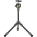 Штатив (комплект) Tilta Tabletop Ball Head with 1-Stage Carbon Fiber Tripod Legs (3KG) Extendable Edition - Forest Green (TT-BT03E-FB-FG) | Tilta