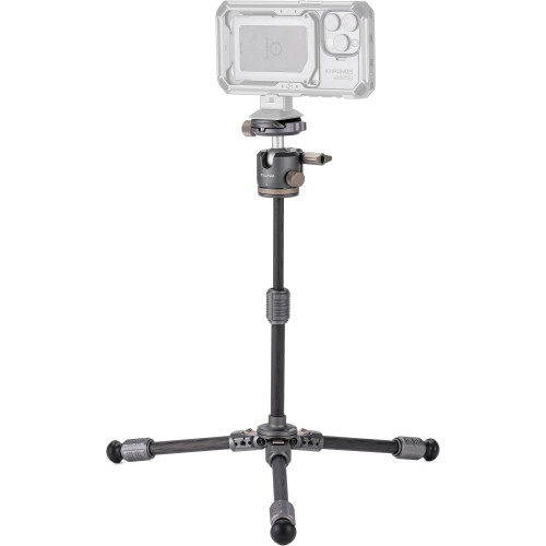 Штатив (комплект) Tilta Tabletop Ball Head with 1-Stage Carbon Fiber Tripod Legs (3KG) Extendable Edition - Space Gray (TT-BT03E-FB-SG) | Tilta