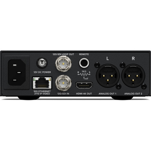 Конвертер Blackmagic Design 2110 IP SDI to HDMI 12G Converter (CONVNVIPM/12G/HDMI02) | от бренда Blackmagic