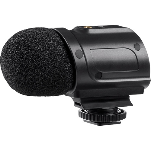 Накамерний мікрофон Saramonic SR-PMIC2 Mini Stereo Condenser Microphone with Integrated Shockmount (SR-PMIC2) | Saramonic