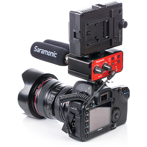 Микрофонный микшер с предусилителем Saramonic SR-PAX1 Two-Channel Audio Mixer, Preamp, Microphone Adapter (SR-PAX1) | Saramonic