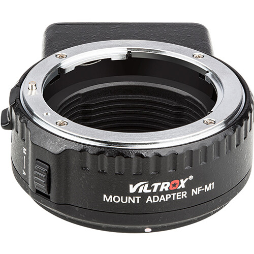 Адаптер байонету Viltrox NF-M1 Autofocus Lens Mount Adapter for Nikon F-Mount to Micro Four Thirds Camera (NF-M1) | Viltrox