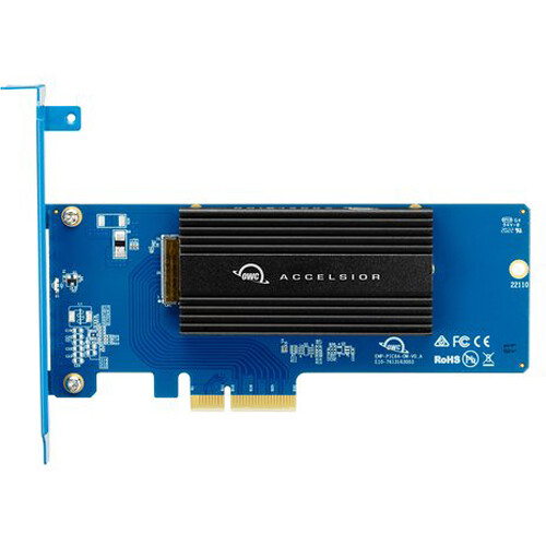 Внутрішній SSD адептер OWC Accelsior 1M2 M.2 SSD PCIe 4.0 Adapter Card (OWCSACL1M) | OWC