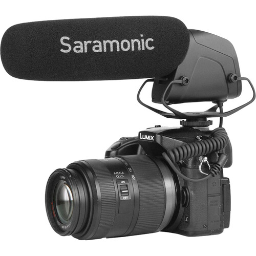 Накамерний мікрофон Saramonic SR-VM4 Camera-Mount Shotgun Microphone (SR-VM4) | Saramonic