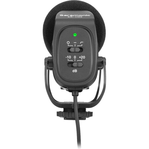 Накамерний мікрофон Saramonic SR-VM4 Camera-Mount Shotgun Microphone (SR-VM4) | Saramonic