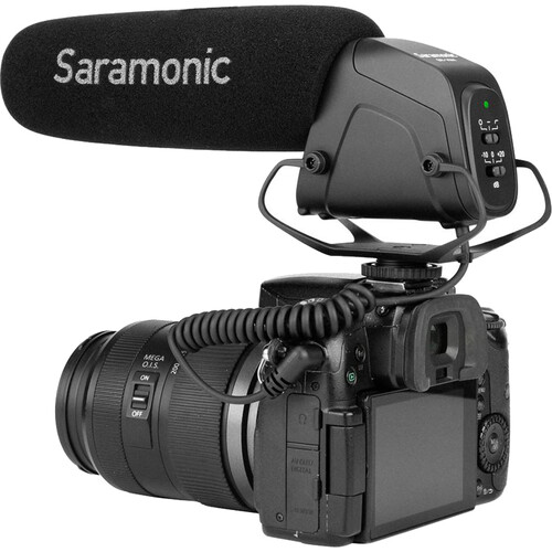 Накамерний мікрофон Saramonic SR-VM4 Camera-Mount Shotgun Microphone (SR-VM4) | Saramonic