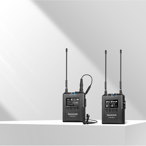 Компактна радіосистема Saramonic UWMIC9 KIT1 Camera-Mount Wireless Omni Lavalier Microphone System (514 to 596 MHz) (UWMIC9 Kit1) | Saramonic