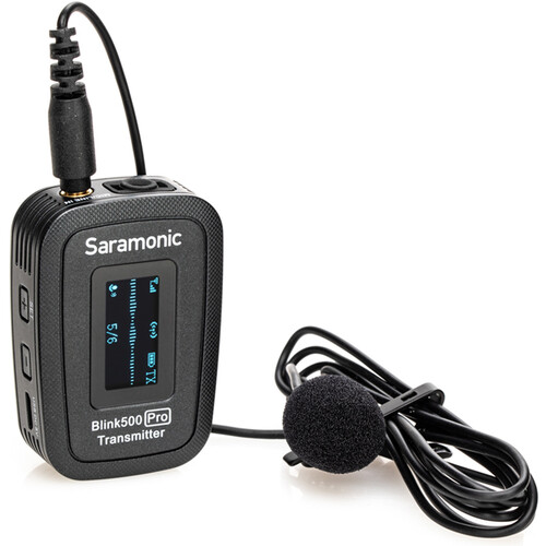 Компактна радіосистема Saramonic Blink 500 Pro B1 Digital Camera-Mount Wireless Omni Lavalier Microphone System (2.4 GHz, Black) (BLINK 500 PRO B1) | Saramonic