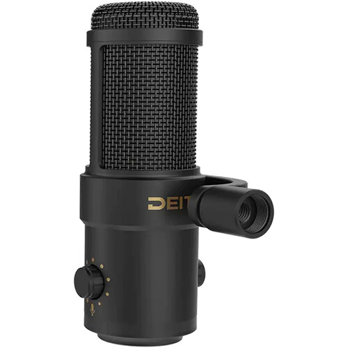 Мікрофон Deity Microphones VO-7U Dynamic Supercardioid USB Streamer Microphone Kit with Desktop Tripod (Black) (DTA0196D21) | DEITY Microphones